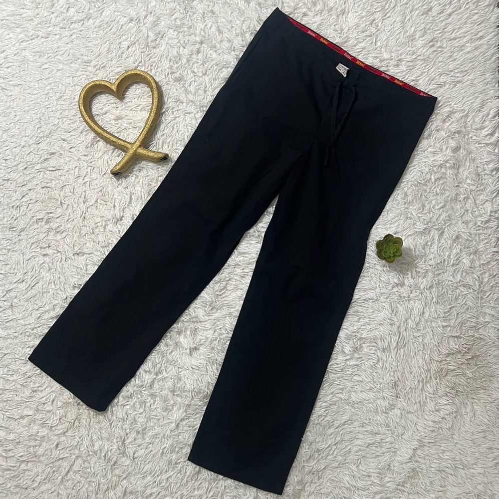 Dickies Men's Black Joggers with Red Trim